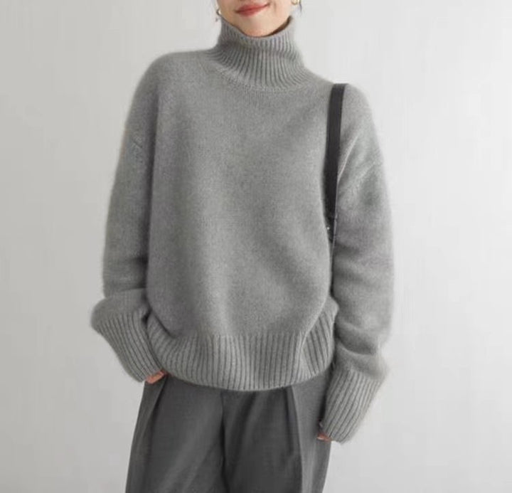 Olivia | Turtleneck Woolen Sweater