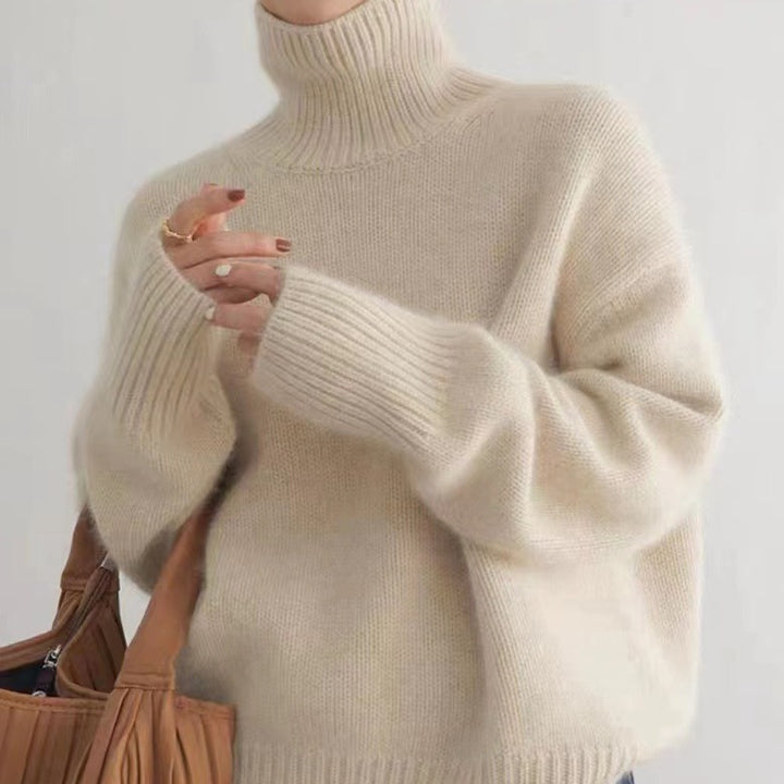 Olivia | Turtleneck Woolen Sweater