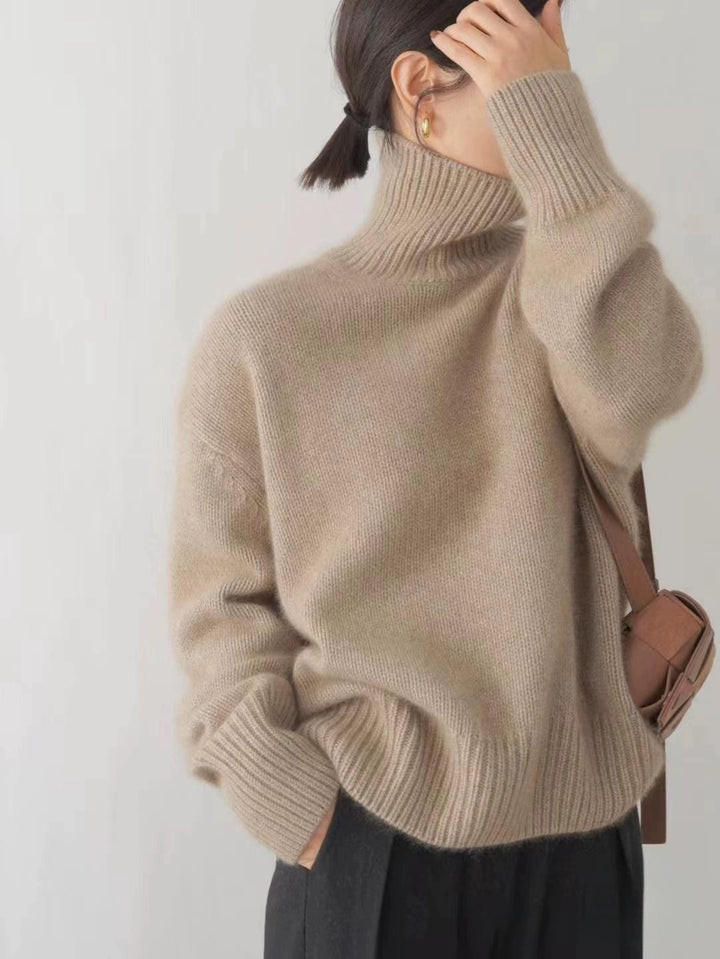 Olivia | Turtleneck Woolen Sweater