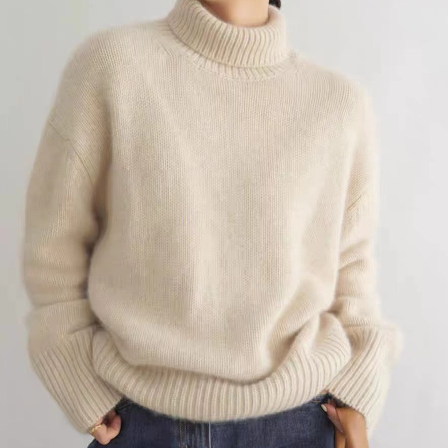 Olivia | Turtleneck Woolen Sweater